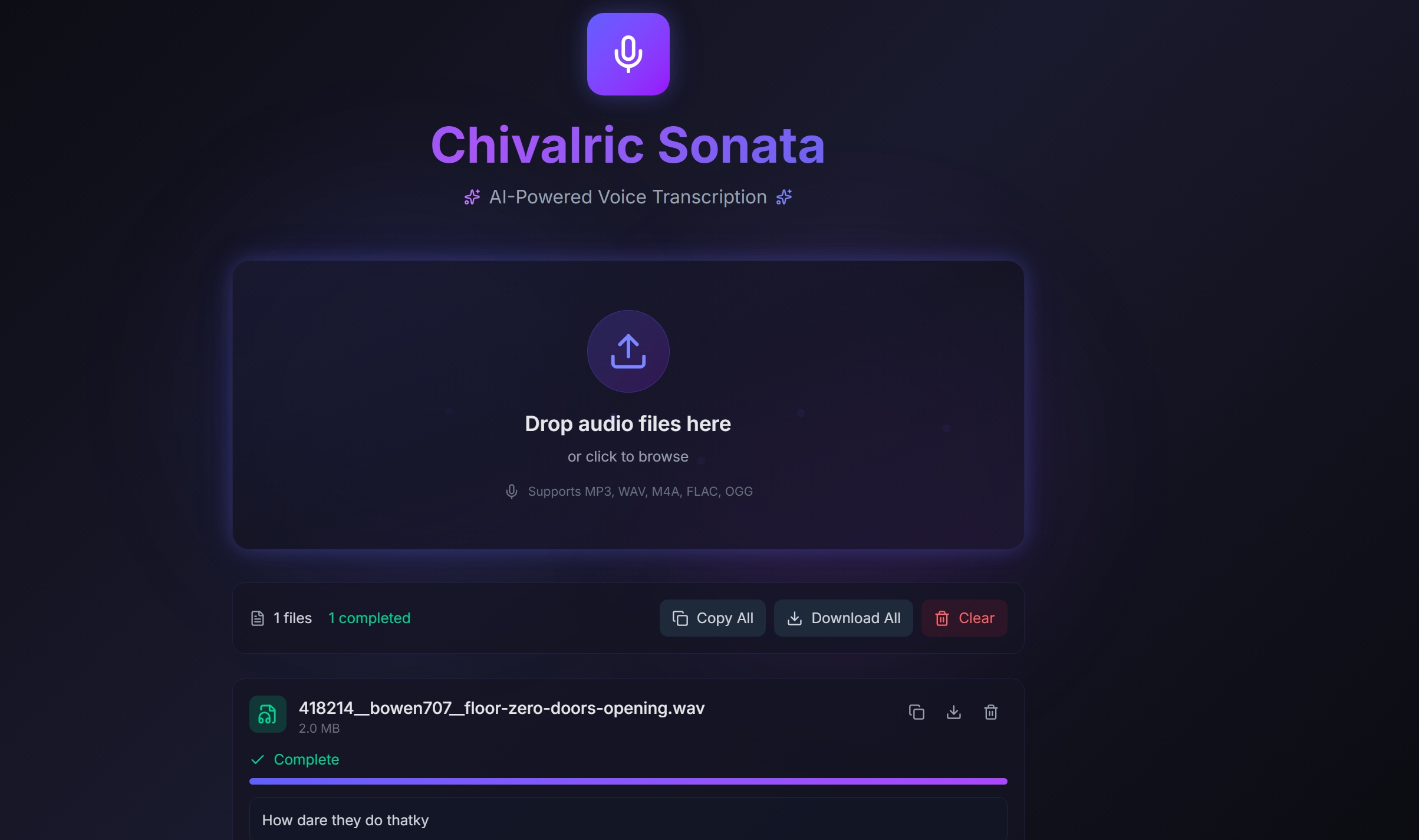 Chivalric Sonata thumbnail